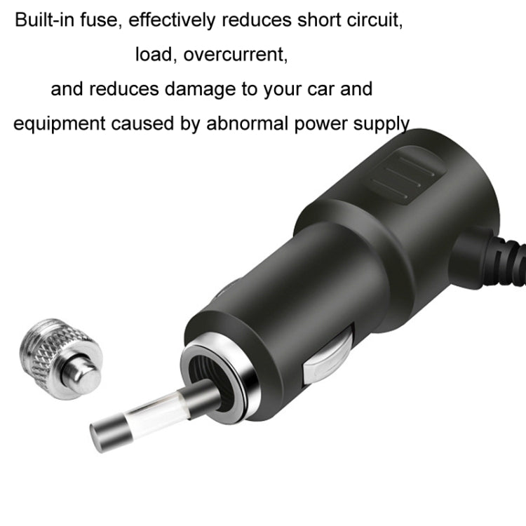 1 To 3 12V/24V Car Cigarette Lighter Charger Multi-function Seven-color Light — view 3