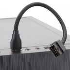 Motherboard Built-In RGB Data To External U Port Adapter Cable, USB-A Male To 9Pin