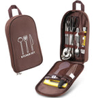 Outdoor Camping Kitchen Utensils Portable Storage Bag Picnic Flatware Supplies