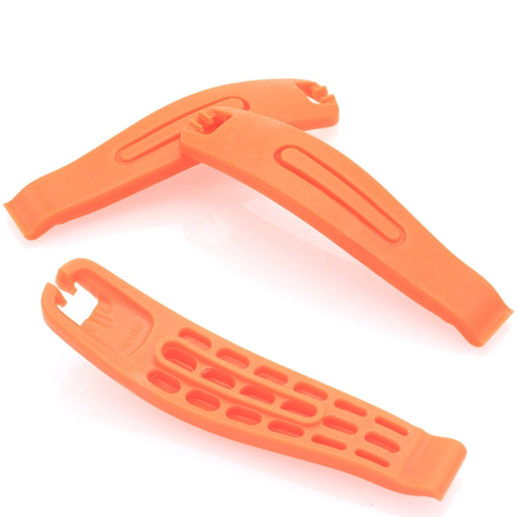 Bicycle Plastic Tire Lever Tire Repair Tool — 3pcs Orange