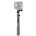 65.4cm Aluminum Alloy Waterproof Ball Head Selfie Stick Diving Shooting Sports Camera Extension Stick