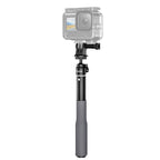 65.4cm Aluminum Alloy Waterproof Ball Head Selfie Stick Diving Shooting Sports Camera Extension Stick