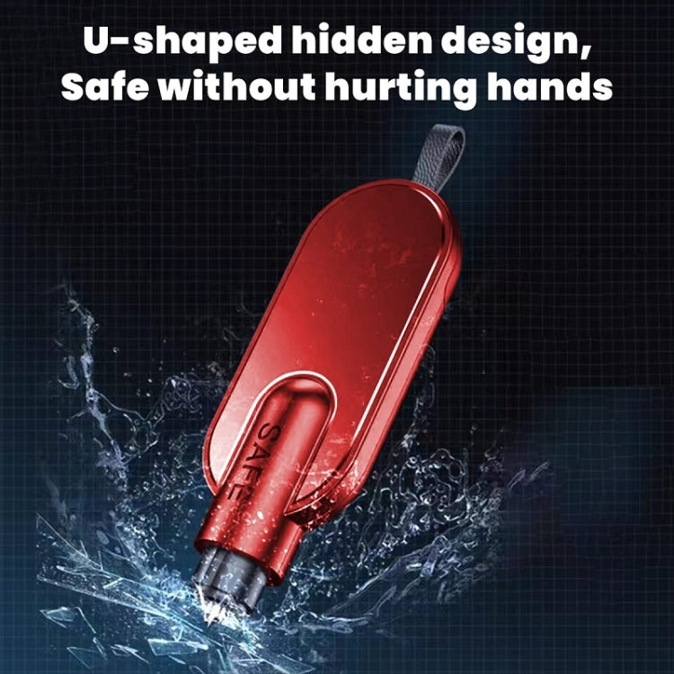 Aluminum Alloy Multifunctional Car Safety Hammer Window Breaker