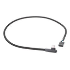 Motherboard USB 9Pin To Type-C Elbow Data Cable Braided Network Cable — 60cm Elbow