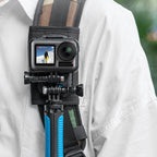 TELESIN GP-MTB-T02-BK Sports Camera Double Head J-Buckle Backpack Quick Release Conversion Accessory — J-Buckle