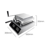 Japanese Paper Thin Seafood Cracker Pancake Machine — view 11