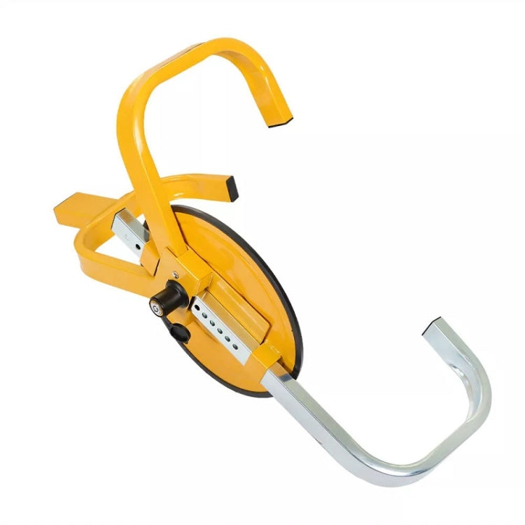 Car Anti-theft Lock SUV Wheel Three-prong Lock With Suction Cup — With Disc