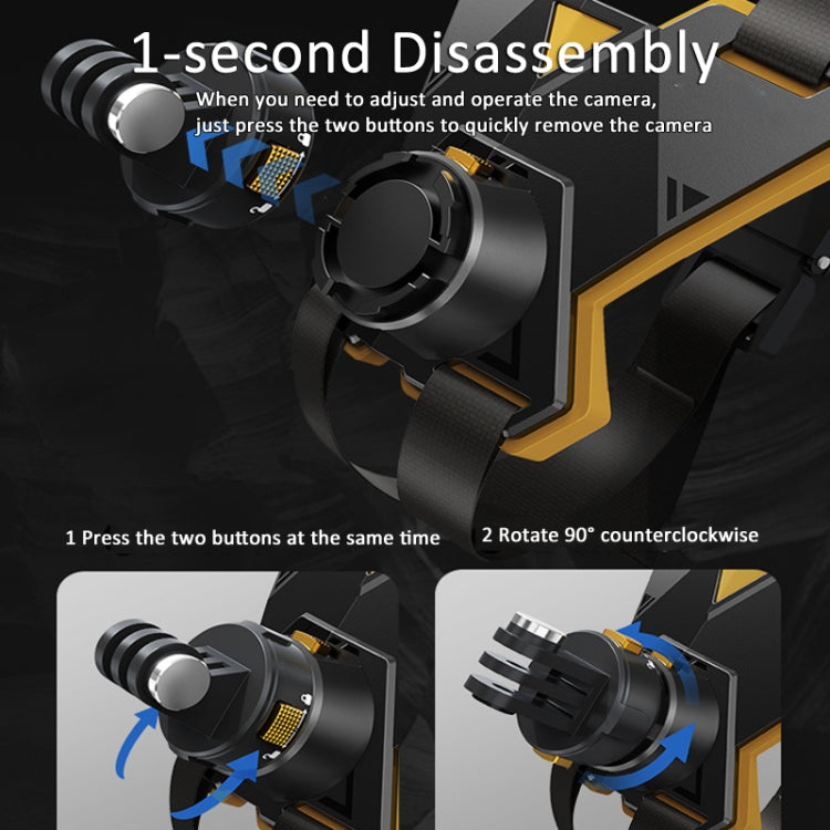 Magnetic Quick Release Motorcycle Helmet Chin Stand Mount