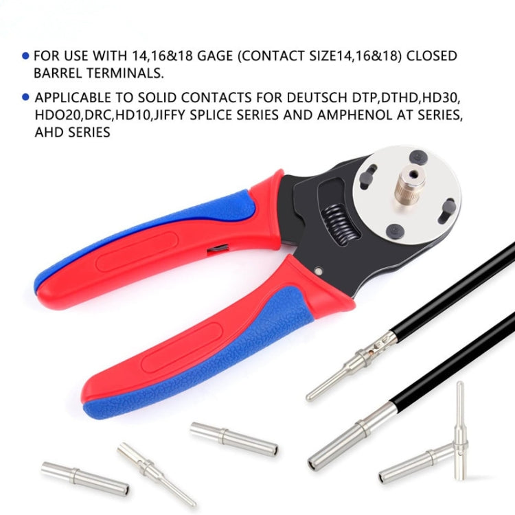 DTM Crimping Pliers Automotive Connector Terminal Crimping Tool — view 5