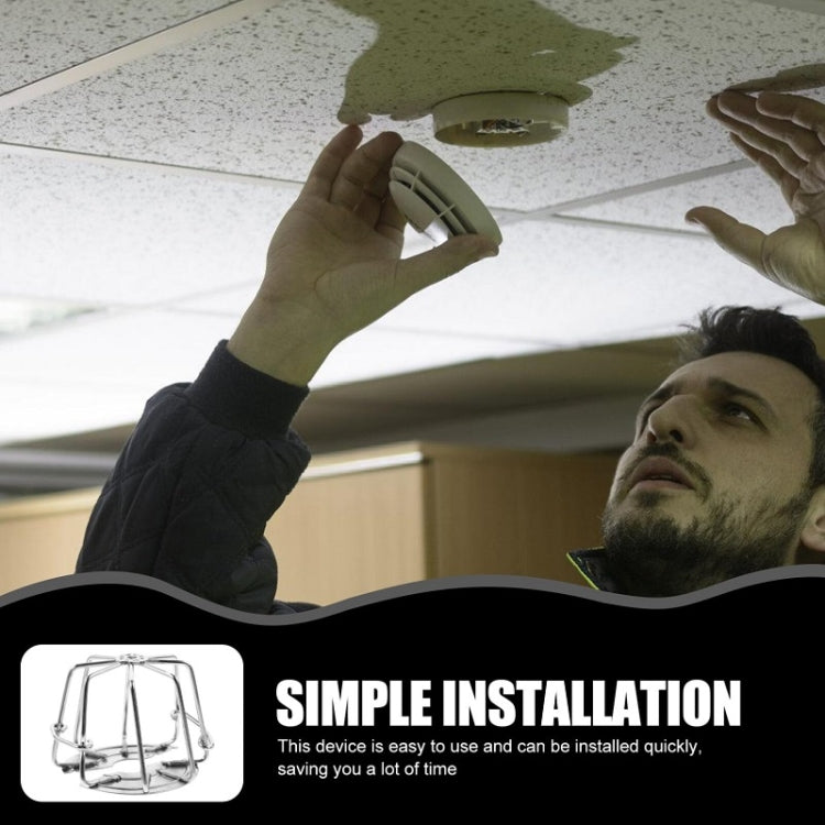 Non-disassembly Fire Sprinkler Head Protective Cover Bracket