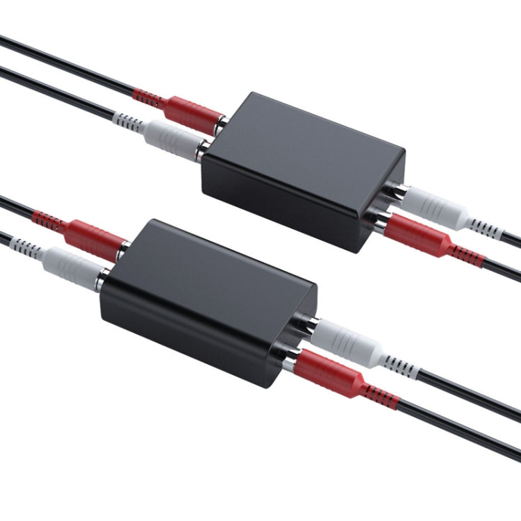 RCA Audio Ground Loop Isolator Anti-Interference Noise Reducer Eliminate Current Sound Bluetooth Receiver — Ellipse