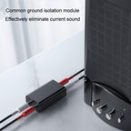 RCA Audio Ground Loop Isolator Anti-Interference Noise Reducer Eliminate Current Sound Bluetooth Receiver — view 6