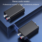 RCA Audio Ground Loop Isolator Anti-Interference Noise Reducer Eliminate Current Sound Bluetooth Receiver — view 7