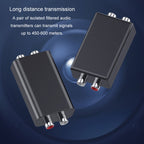 RCA Audio Ground Loop Isolator Anti-Interference Noise Reducer Eliminate Current Sound Bluetooth Receiver — view 8