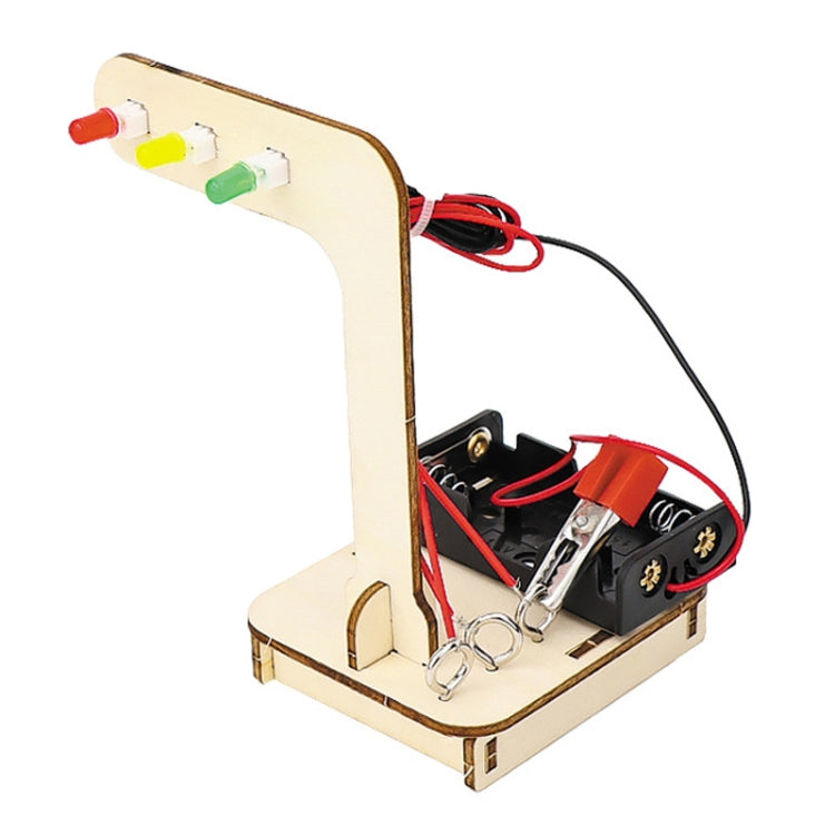 Technology Small Production Traffic Light Physics Circuit Experiment Material Kit, Traffic Signal Light