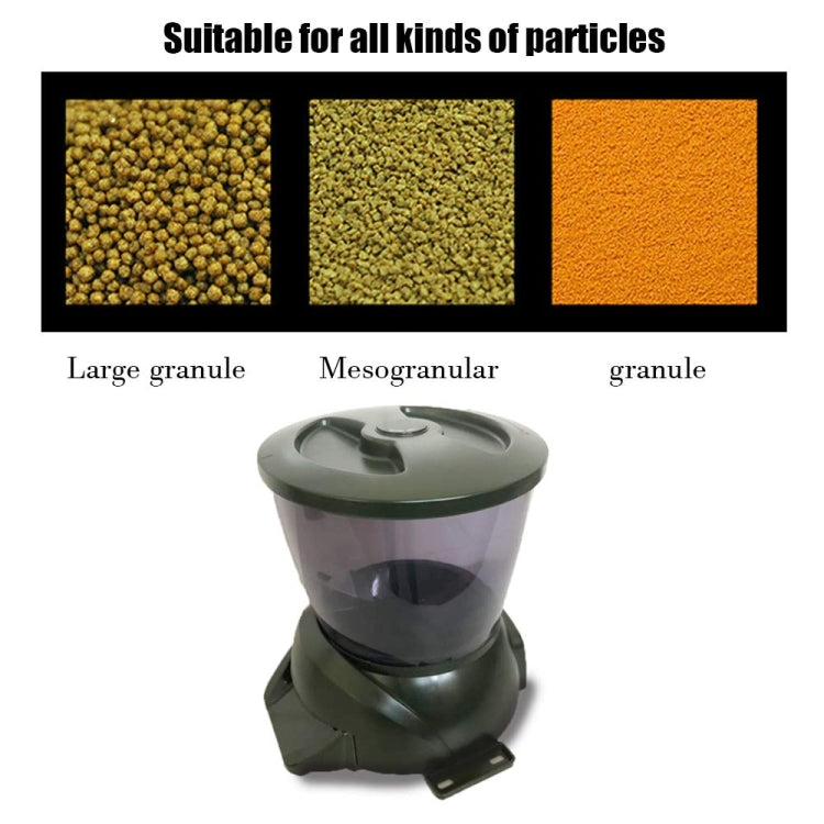 4.25L Aquarium Automatic Feeder Timing Dosing Fish Tank Pond Feeder — view 4