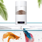 USB Direct Plug / Battery Dual-Use Automatic Fish Feeder Timing Dosing Feeder — O2