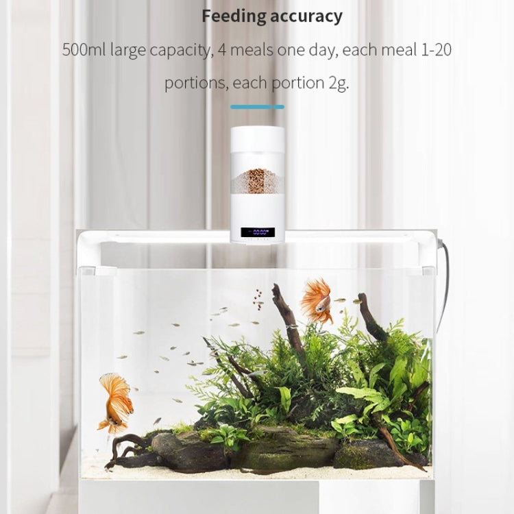 USB Direct Plug / Battery Dual-Use Automatic Fish Feeder Timing Dosing Feeder — view 12