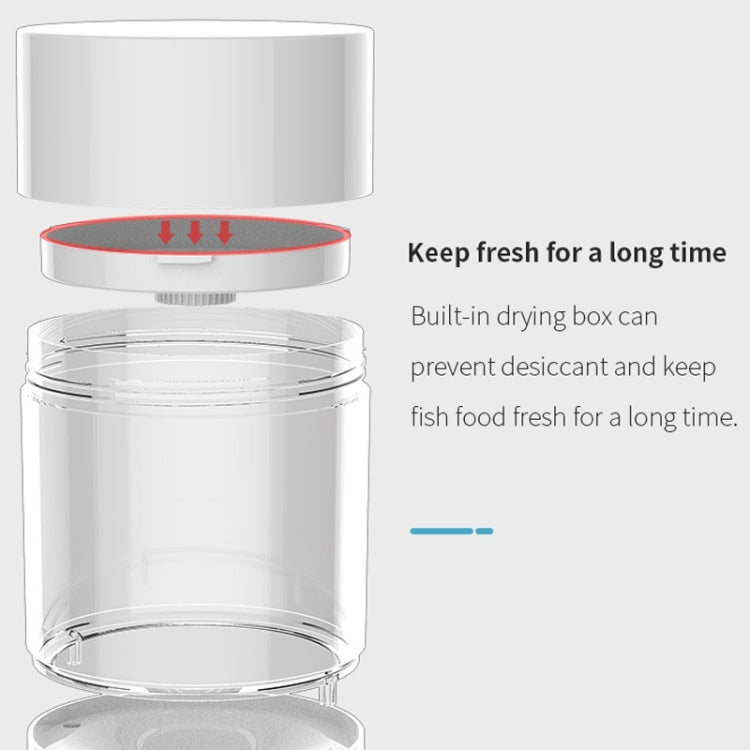 USB Direct Plug / Battery Dual-Use Automatic Fish Feeder Timing Dosing Feeder — view 4