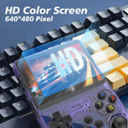 R36S Retro Handheld Game Console Linux System 3.5-Inch Screen Double TF Card Version