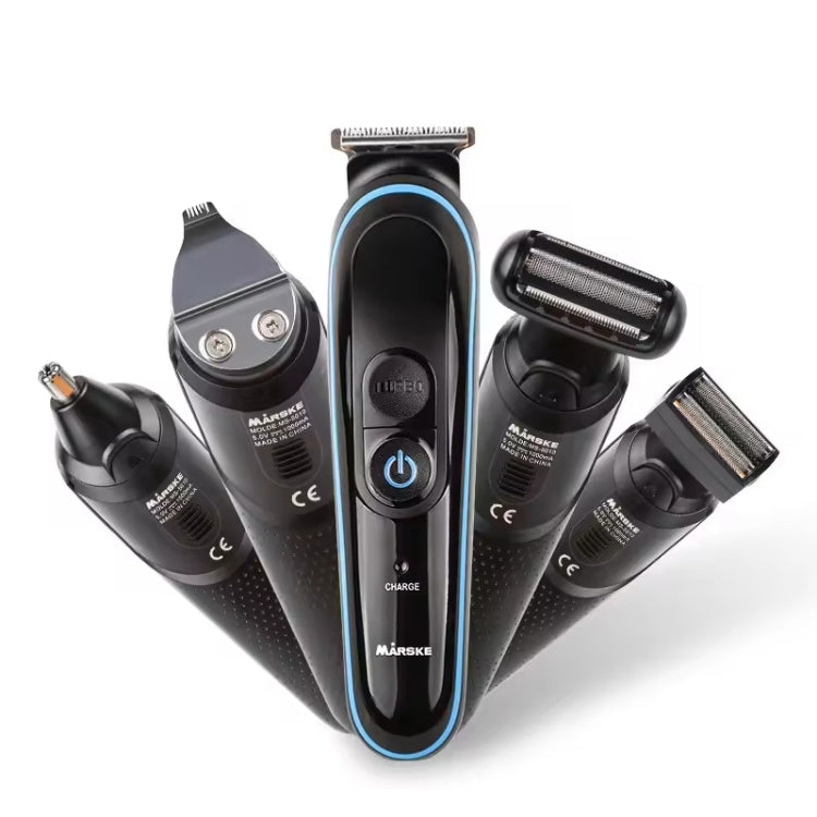MARSKE MS-5010 Electric Hair Clipper 5 In 1 Multi-function Shaver Rechargeable Styler — view 2