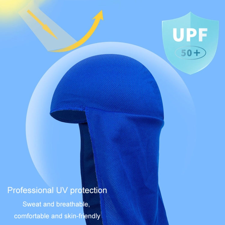Outdoor Riding Long Tail Cap Breathable Sweat Absorbent Shading Workplace Safety Dustproof Shawl Cap — view 7