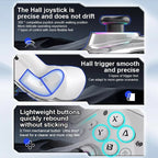 CM-619 Bluetooth Game Controller Programmable with RGB Lights for Switch / Steam Deck / PC / IOS / Android