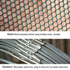 Automatic Folding Round Fishing Cage Hand Throwing Shrimp Fishing Net