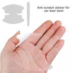 Car Door Handle Anti-scratch Protection Transparent Stickers Anti-collision Strips