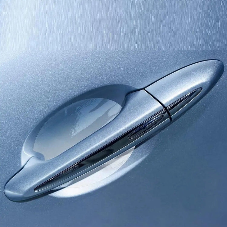 Car Door Handle Anti-scratch Protection Transparent Stickers Anti-collision Strips