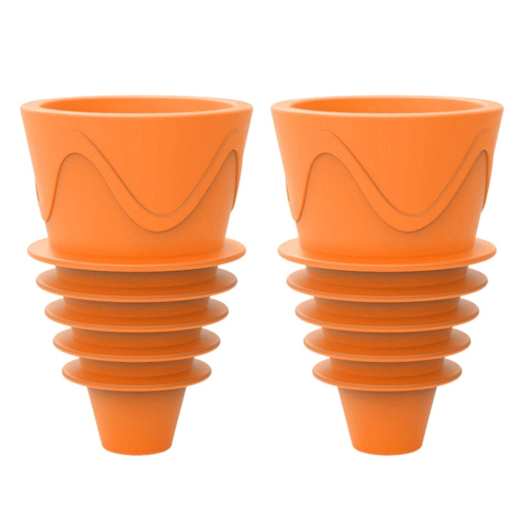 2pcs / Box Fruit Fly Catch Trap Insect Mosquito Luring Fly Tools — Yellow