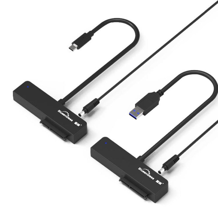 Blueendless US35 USB3.0 To SATA Adapter 2.5 / 3.5-Inch Hard Drive SSD Reader — USB3.0 EU Plug