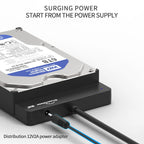 Blueendless US35 USB3.0 To SATA Adapter 2.5 / 3.5-Inch Hard Drive SSD Reader — view 6