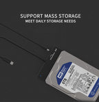 Blueendless US35 USB3.0 To SATA Adapter 2.5 / 3.5-Inch Hard Drive SSD Reader — view 7