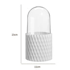 Large-capacity Rotating Cosmetics Storage Box Makeup Brush Storage Tube — view 2