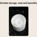 Large-capacity Rotating Cosmetics Storage Box Makeup Brush Storage Tube — view 3