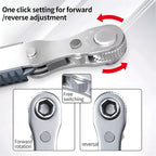 36-Tooth Bi-Directional Ratcheting Screwdriver Set With 4 Double-Ended Bits — view 4