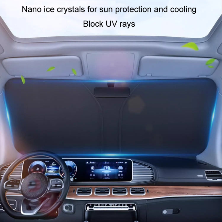 Car Front Windshield Sunshade Colorful Laser Heat Insulation Sunscreen Sunshade Umbrella