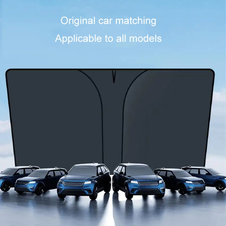 Car Front Windshield Sunshade Colorful Laser Heat Insulation Sunscreen Sunshade Umbrella