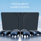 Car Front Windshield Sunshade Colorful Laser Heat Insulation Sunscreen Sunshade Umbrella