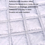 Car Front Windshield Cover Sun Shade Snow Shield Sunscreen Heat Insulation Frostproof Car Coat Half Cover