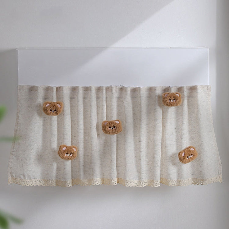 Air Conditioner Windshield Anti-Direct Blow Baby Windshield Curtain Dust Cover — White Rabbit