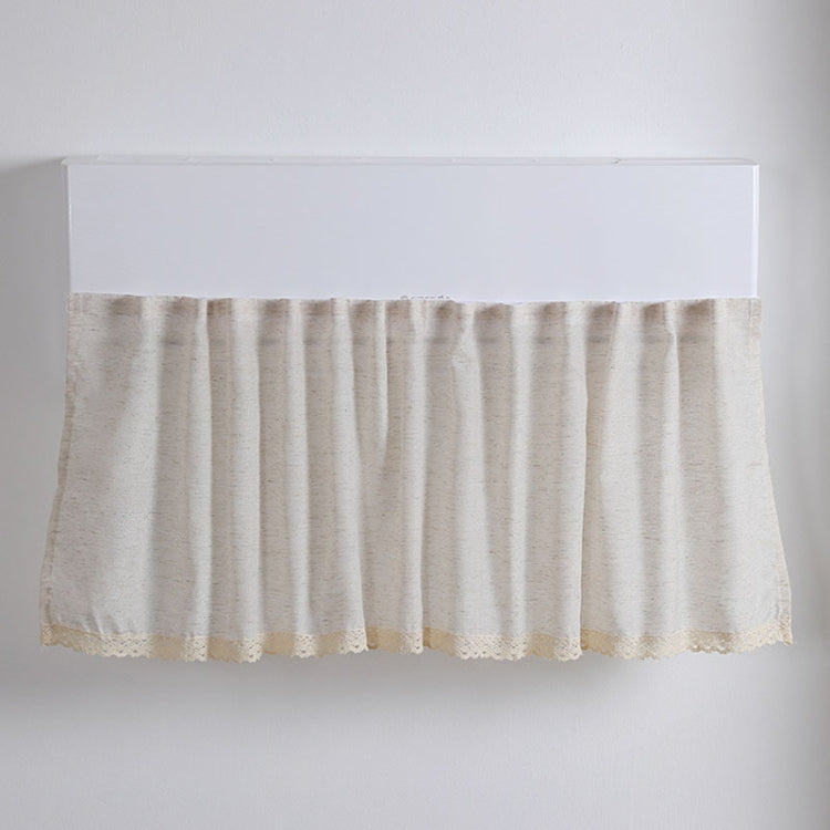 Air Conditioner Windshield Anti-Direct Blow Baby Windshield Curtain Dust Cover — Gray Bear