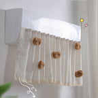 Air Conditioner Windshield Anti-Direct Blow Baby Windshield Curtain Dust Cover — No Cartoon