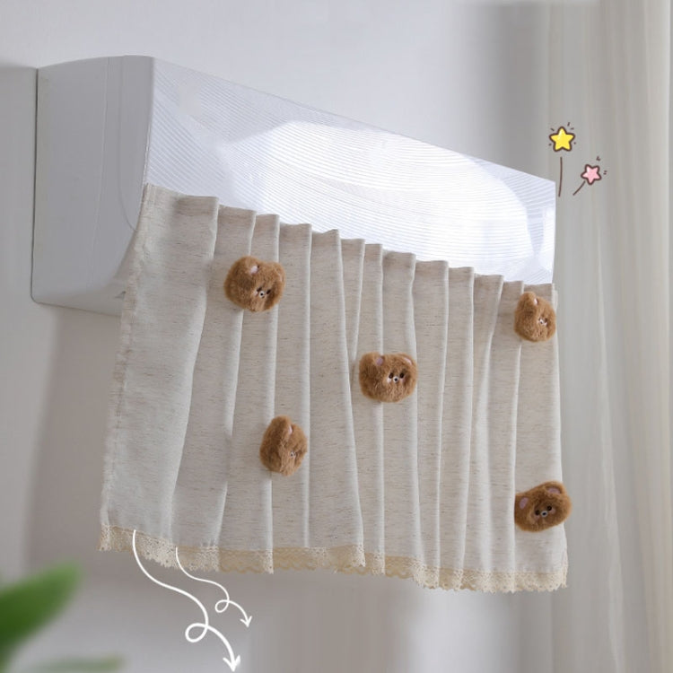 Air Conditioner Windshield Anti-Direct Blow Baby Windshield Curtain Dust Cover — No Cartoon