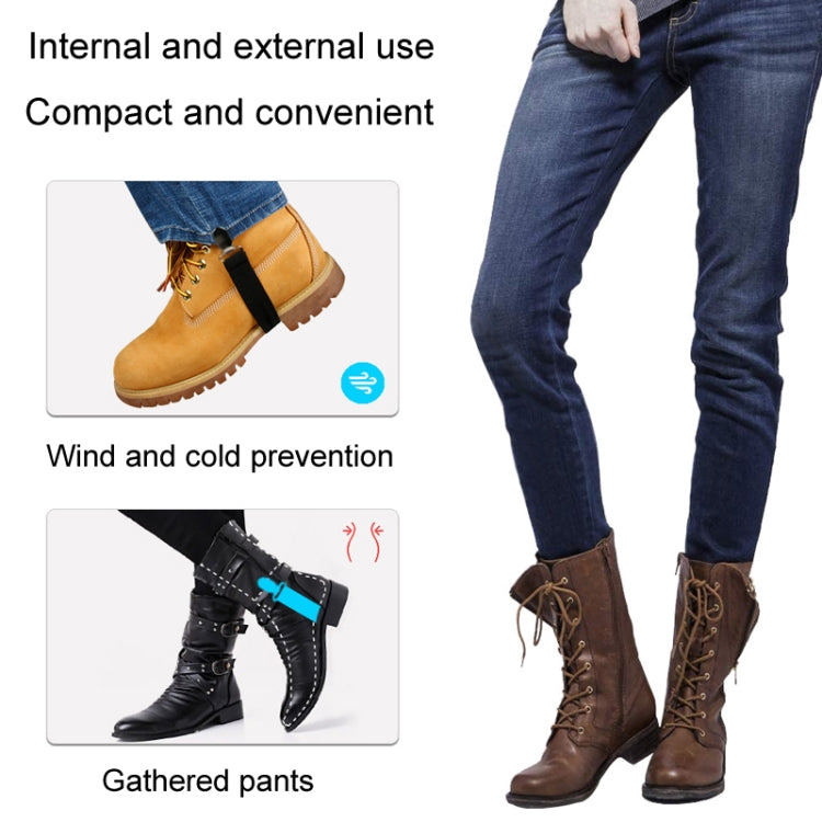 1pair Motorcycle Pant Leg Holder Multifunctional Portable Outdoor Riding Windproof Clip