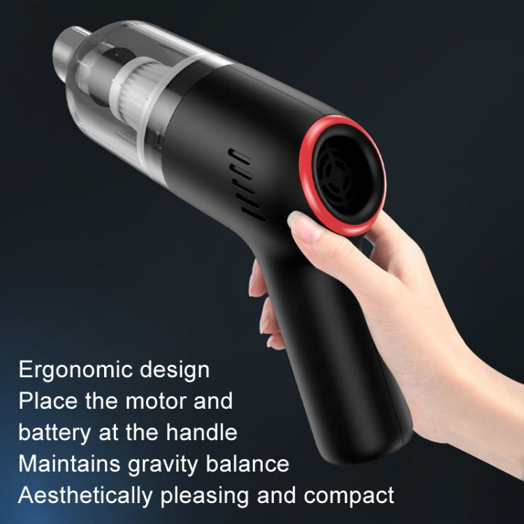 Wireless Charging Car Vacuum Cleaner Mini Handheld High Power Wet and Dry Vacuum Cleaner