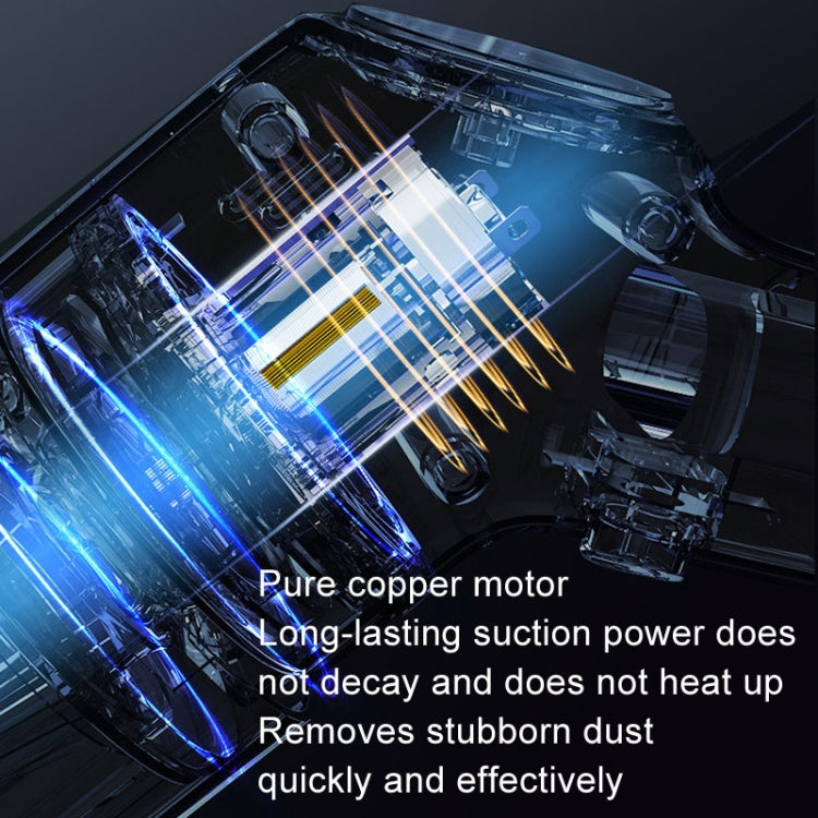 Wireless Charging Car Vacuum Cleaner Mini Handheld High Power Wet and Dry Vacuum Cleaner