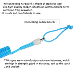 5mm / 10ft Coiled Surfboard Leash Storm Series Surfing Leg Rope