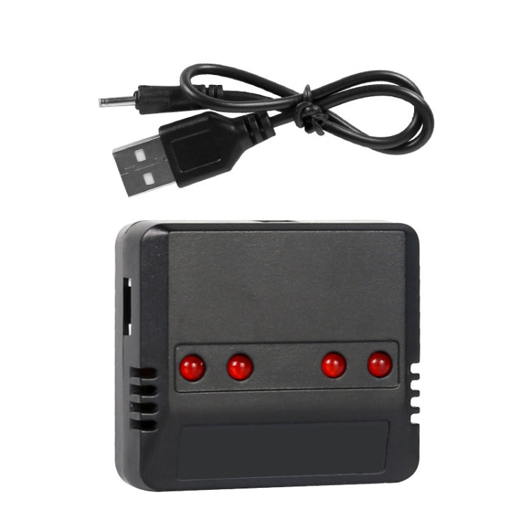 3.7V Lithium Battery Aircraft USB Charger, One To Four